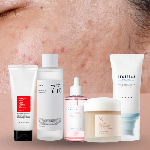 pack peau grasse produits coréens soins