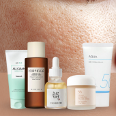 routine pack peau mixte produits coréens