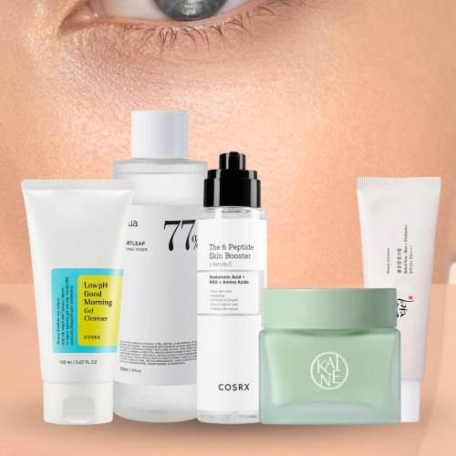 routine pack peau normal produits coréens