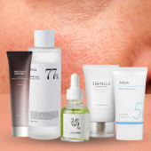 routine pack peau sensible réactive produits coréens