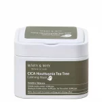 Mary&May – Cica Houttuynia Tea Tree Calming Mask 30pcs